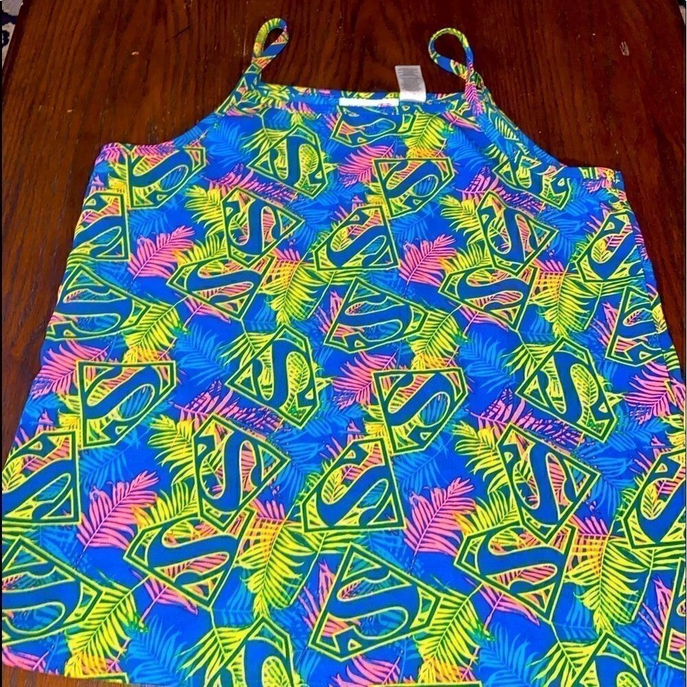 Girls superwoman tank top